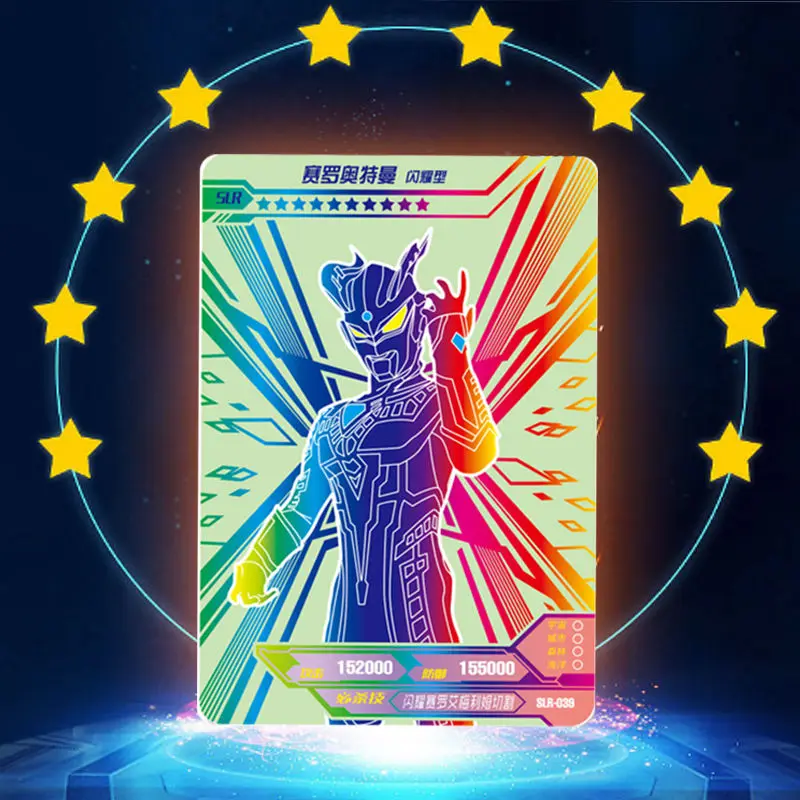Карта памяти Ultraman полный комплект карта star CP Золотая книга SSR флеш-карта LGR версия
