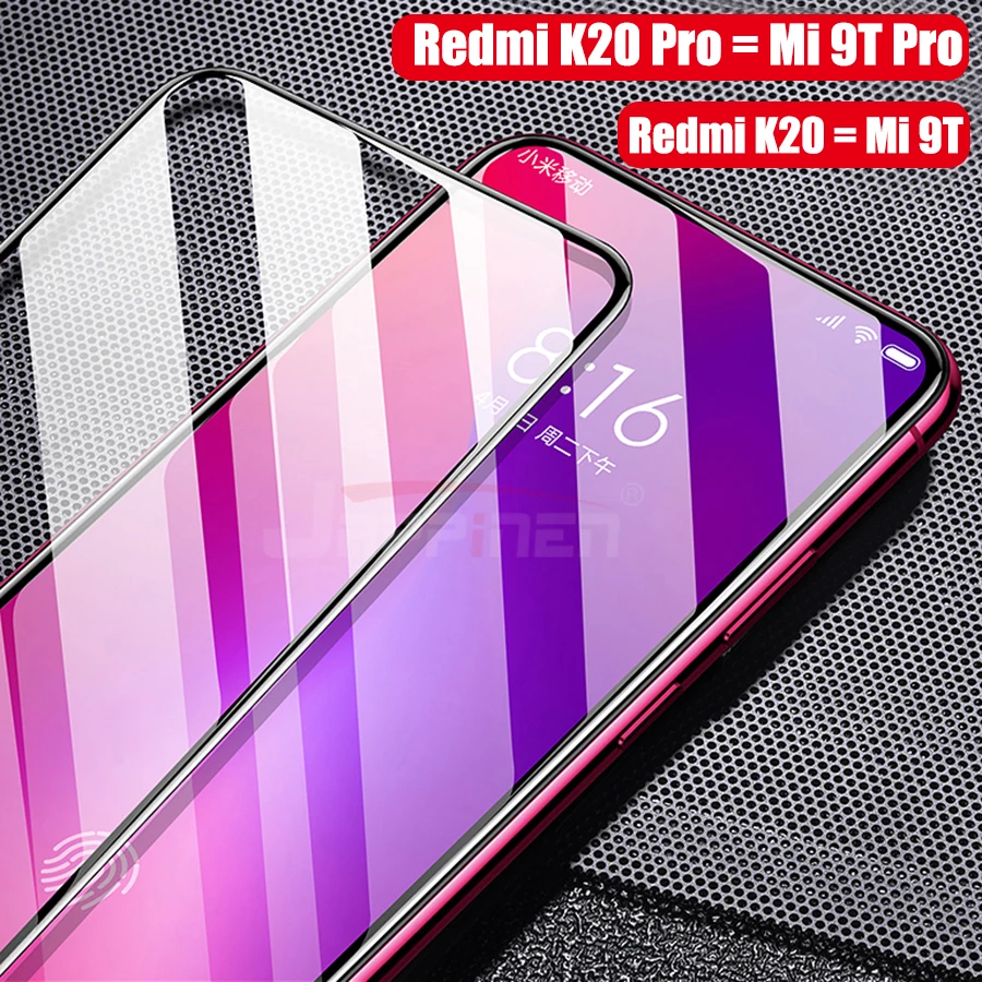 6D полное клеевое Покрытие Закаленное стекло для Xiaomi Poco X3 F2 Pro Redmi 9 K30 ультра Mi 10T 9T