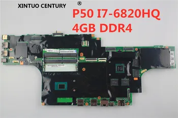 

FRU:01AY384 01AY374 Motherboard For Lenovo ThikPad P50 Notebook motherboard I7-6820HQ Processor Test all Functions 100%