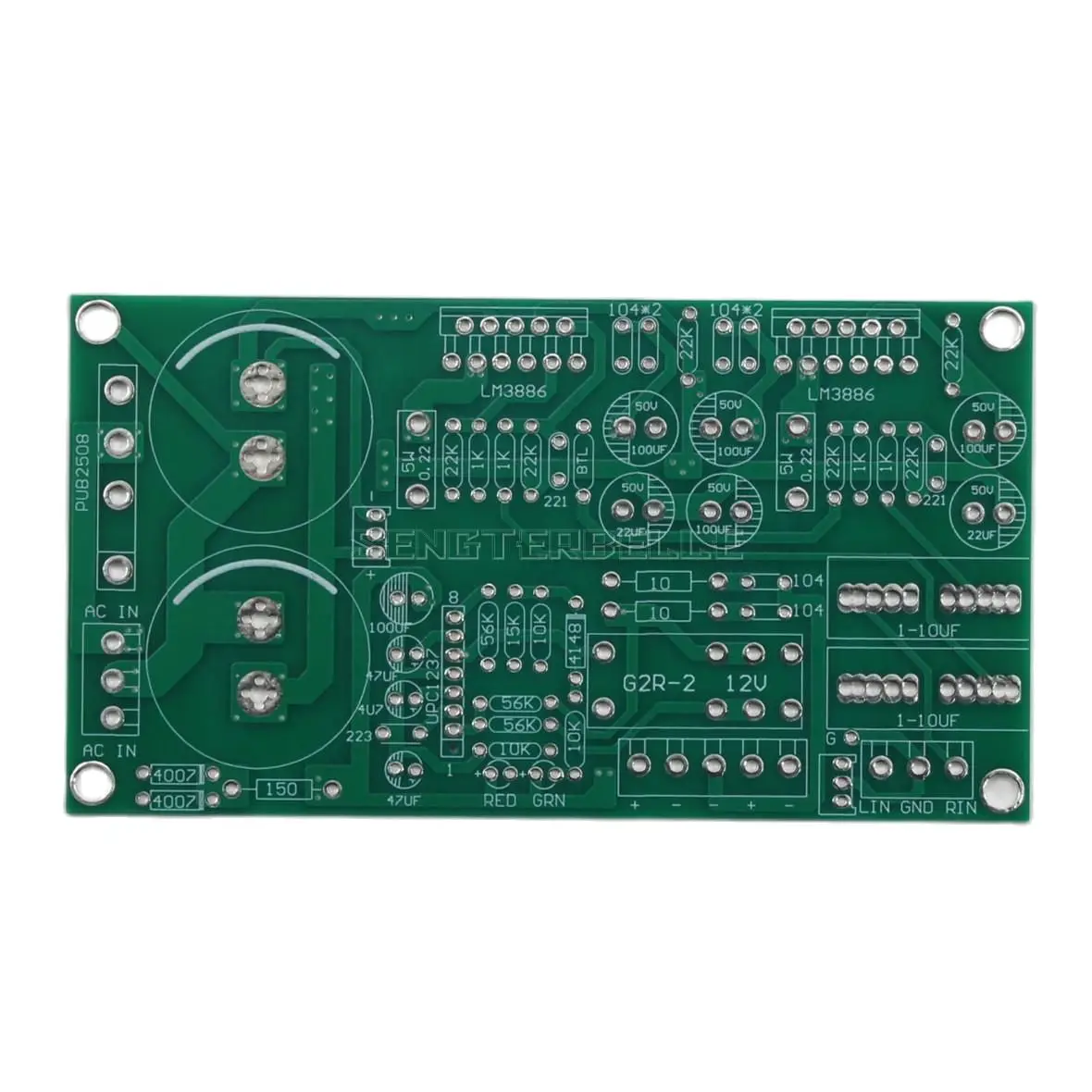 Diy LM3886 двухканальный фонарик с защитой динамика | Электроника