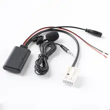 Car Bluetooth 5.0 AUX Audio Cable Music Player Adapter Line For Vw Passat Touareg Touran Polo Jetta Skoda For RCD510 RCD310