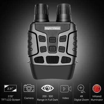 

Infared Hunting Night Vision Binoculars Digital Photo Video Camera Night Vision Telescope for Wildlife Hunting Day and Night