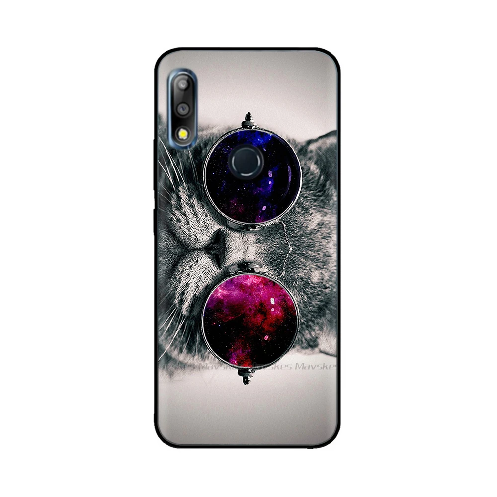 Sleek Black Soft Silicone Phone Case Cover