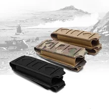 Тактический Подсумок Molle один пистолет Mag сумка поясной ремень многофункциональный инструмент мини сумка фонарик кобура