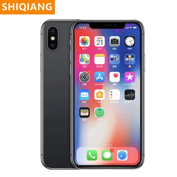 

Used Original Apple iPhone X 3G+64/256GB 5.8inch Smartphone iOS Hexa core 12.0MP Dual Back Camera Unlocked 4G LTE Mobile Phone