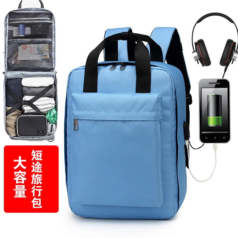 

Large Capacity Waterproof Multifunctional Luggage Backpack Women Travel Accept Men's Backpack Travel Oxford Outdoor Shoulder