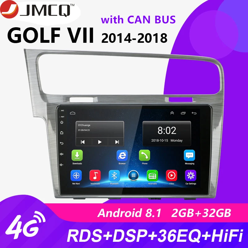 

Android 4G NET 10.1" Car Radio for VW Volkswagen Golf 7 VII 2014-2018 Multimedia Video Players Head Unit GPS Navi with CANBUS