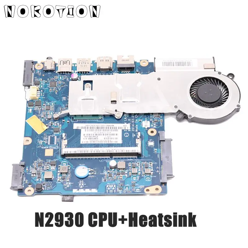 NOKOTION для acer aspire ES1-511 Материнская плата ноутбука NBMML11001 Z5W1M LA-B511P SR1W3 N2930 Процессор DDR3L
