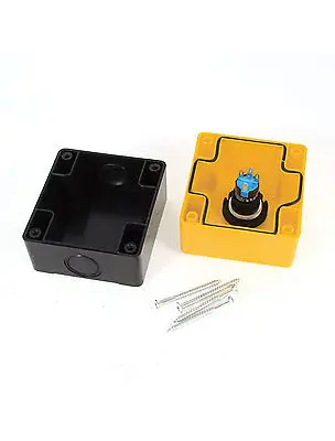 DC 12V 2 Termianls синий сигнальный световой индикатор светильник лампочка станция коробка