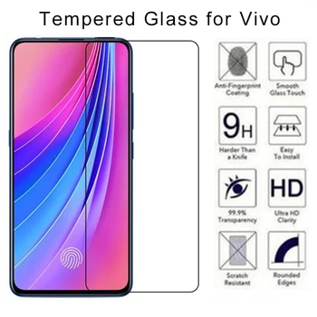 Перейти на Алиэкспресс и купить 9H HD закаленное защитное стекло для VIVO K1 S1 Pro для телефона VIVO V3 Max V5 Plus V9 V11 V15 Pro защитное стекло