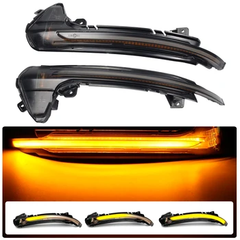 

Scroll LED Dynamic Turn Signal Light Side Mirror Flashing Light Repeater Blinker For Audi A6 RS6 S6 C7 C7.5 4G 2012 2013 -2018