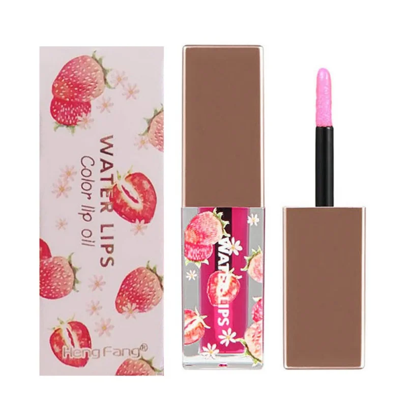 

Transparent Lip Gloss Moisturizing Nourishing Color Changing Lip Gloss Lip Makeup Liquid Lipstick Plant Transparent Lips