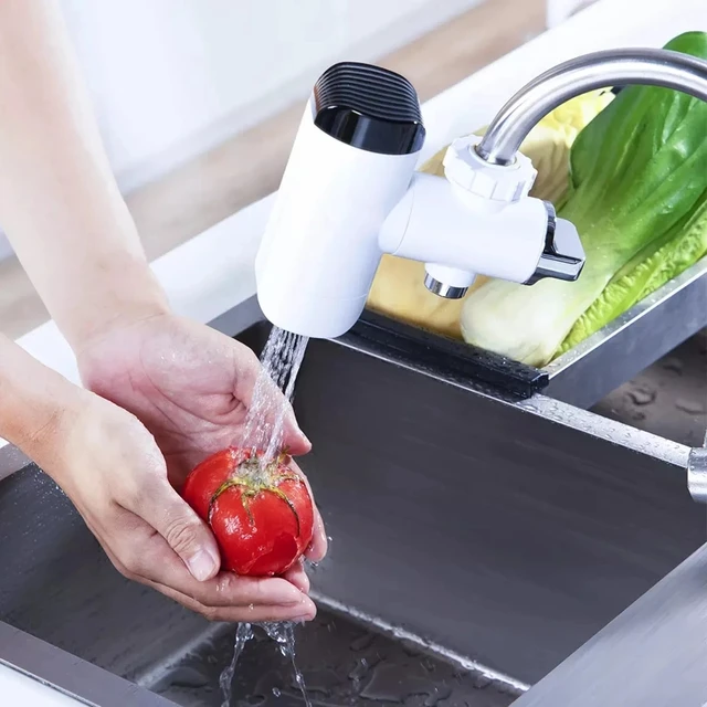 Xiaoda Instant Hot Water Faucet Kitchen Water Heater Cold Heating Faucet  LED Temperature Display Instantaneous Water Heater Tap - AliExpress