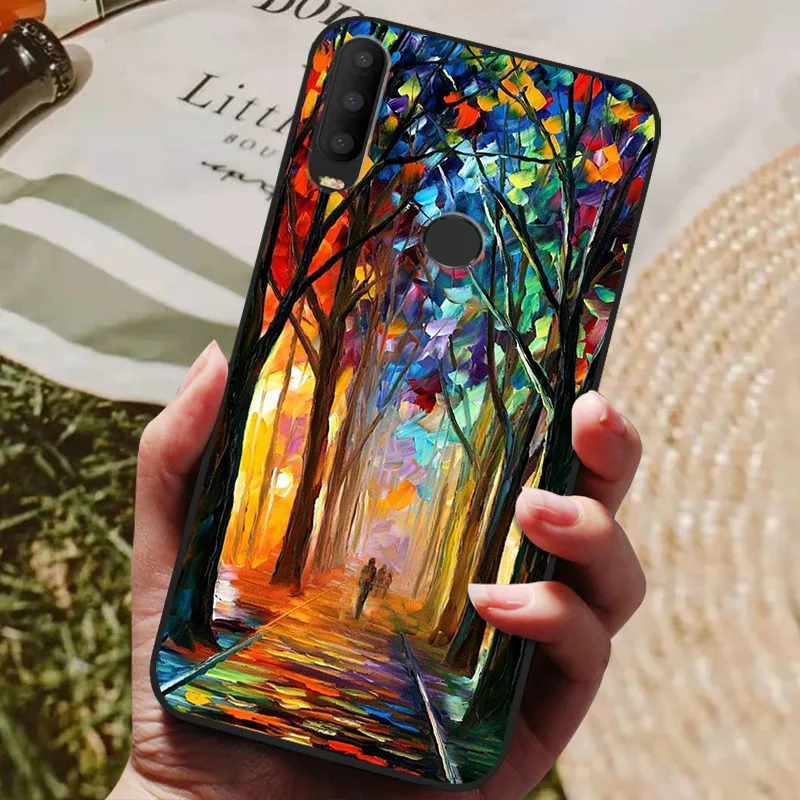 For Coque Alcatel 3X 2019 Case Silicon Back Cover Phone Case For Alcatel 3 X 3X 2019 Cases Soft bumper Funda 3X 2019 5048Y Bag glass flip cover Cases & Covers