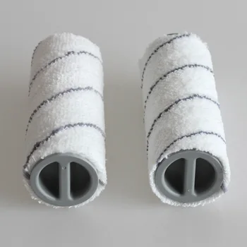 

2PCS Microfiber Roller Brush For Karcher FC3 FC5 Vacuum Cleaner Part 2055-007.0 2.055-006.0 Parts For Sealed, Oiled