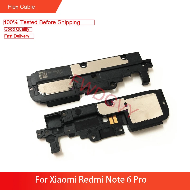Replacement For Xiaomi Redmi Note 6 Pro Loudspeaker Cell Phone Ringer Buzzer Bell Module Board Repair Parts | Мобильные телефоны и