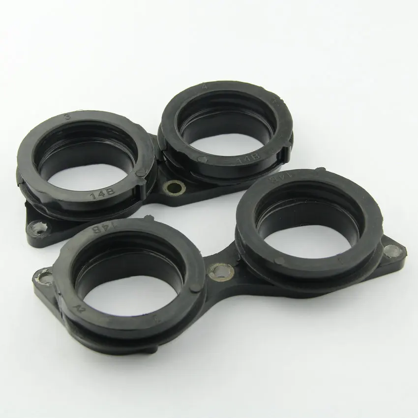 

Motorcycle Rubber Carb Carburetor Intake Manifold Gasket for Yamaha YZF R1 R1 RaceBase 2009-2012 14B-13596-00 14B-13595-00
