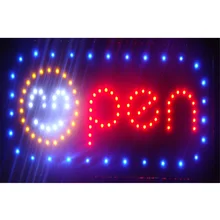 CHENXI Прямая 10x19 дюймов полууличные ультра яркие анимированные движения бег светодиодный магазин световые знаки