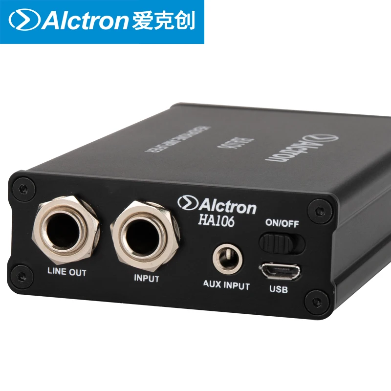 Alctron HA106 portable mini headphone amplifier suitable for studio stage performance