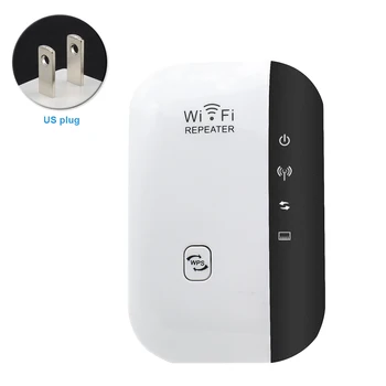 

High Speed Range Extender Plug Amplifier Reliable Signal Booster WIFI Repeater 300Mbps Ethernet Port Office Mini Wireless Home