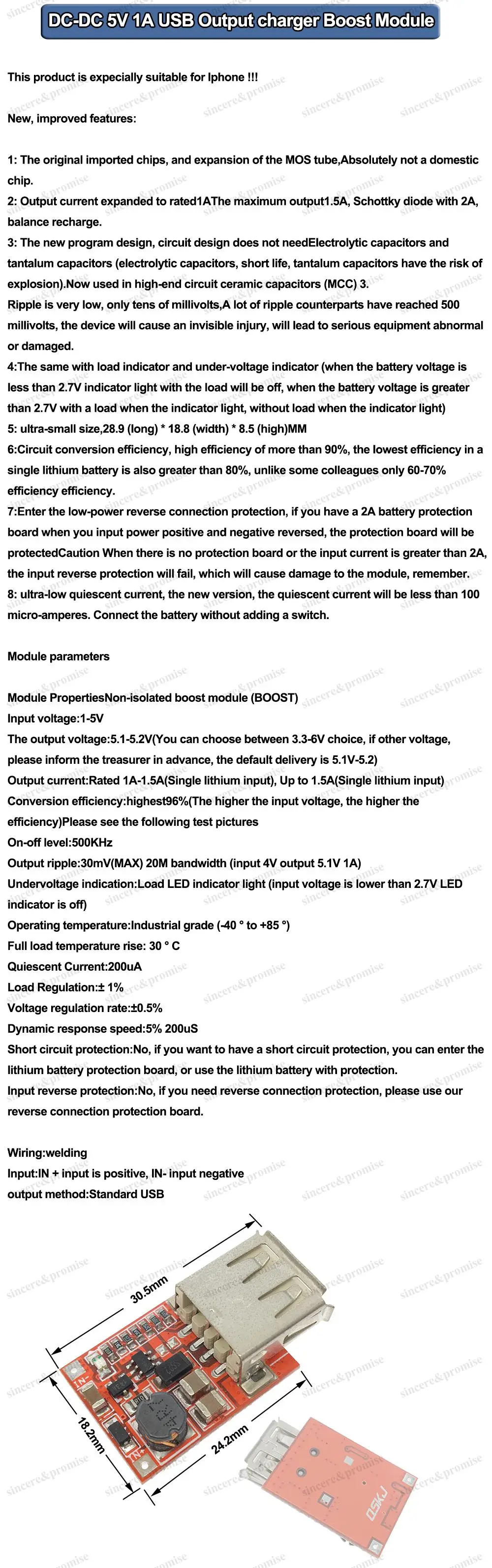DC-DC Einstellbar Boost Buck Netzteil Step Down Modul USB Ausgang Ladegerät Schritt Bis Batterie Bord liter 5V 600MA 1A 1,5 EINE 3A – Detail 6