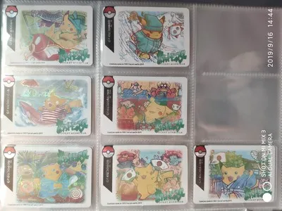 Pokemon держатель для карт Monster Pet elves Po can dream Pikachu для карт для путешествий
