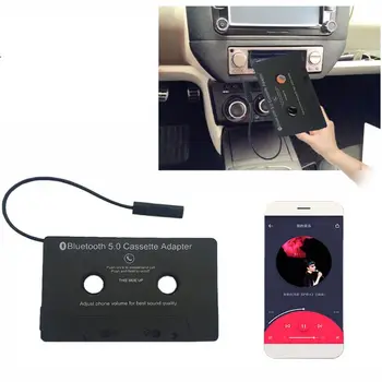 

New USB Charging Bluetooth 5.0 Music Car Audio Receiver Cassette Player Adapter MP3 Converter for iPhone Samsung Nokia HTC Smart