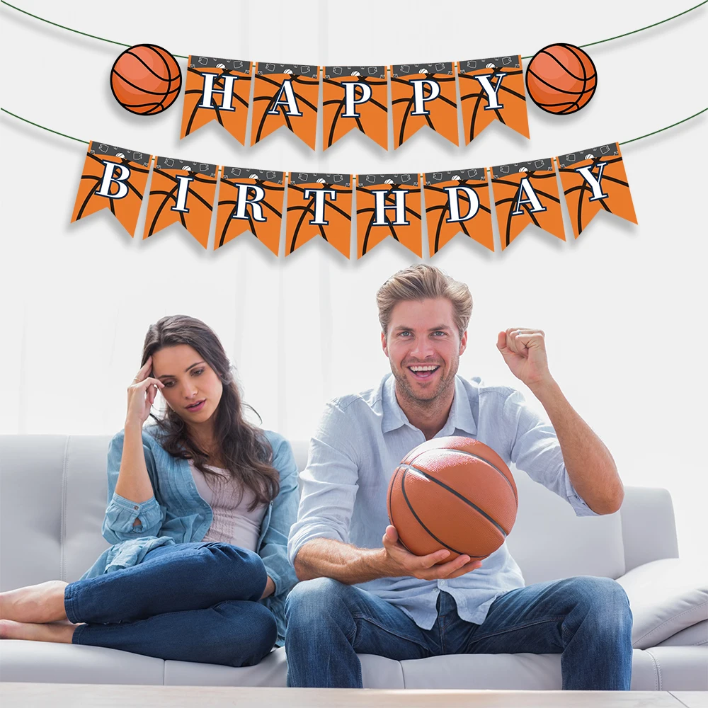 Спортивные баскетбольные баннер на день рождения для мальчиков вечерние пользу