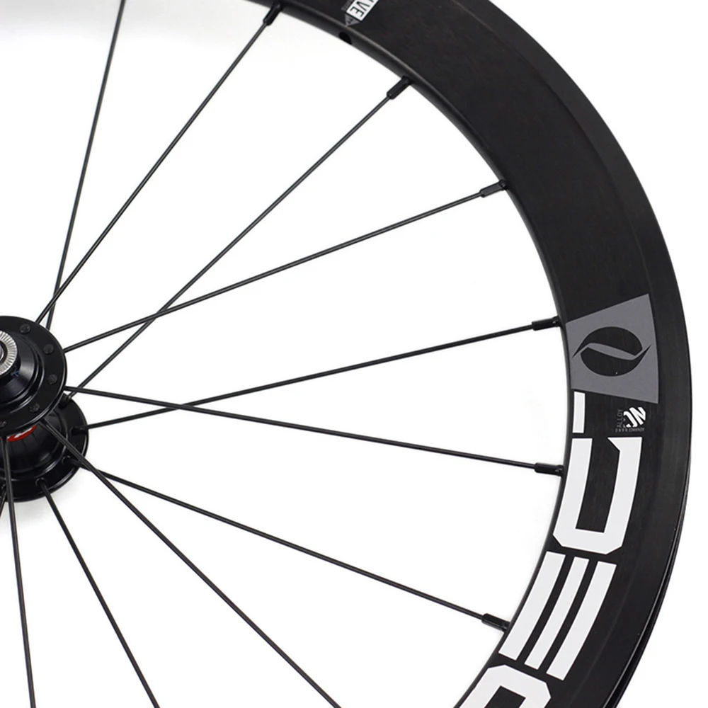 US $246.99 SILVEROCK DECA Aluminum  451  20 1 18 Wheel V Brake Hubs For Folding  Recumbent Bike Bicycle Wheelset