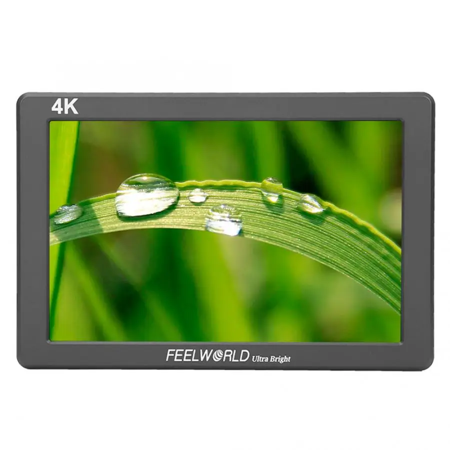 

FEELWOELD Photography Monitor P7S 7inch Screen 4K Ultra Bright 2200nit Camera Video Monitor 3G SDI HDMI Monitor DSLR
