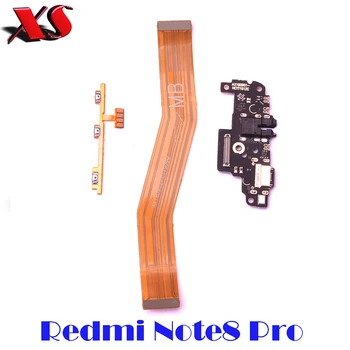 

for Redmi Note 8 Pro power volume sidebutton strip main mainboard USB charging port board flex cable for Redmi Note8