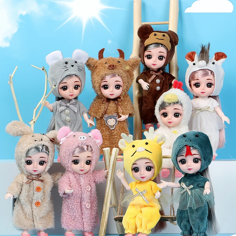 Новинка кукла Ob11 16 см BJD одежда наряды куклы Модный милый комплект одежды с