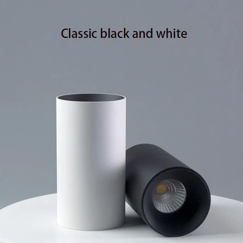 Description Picture 2 of itemRound Dimmable Surface Mounted LED Downlights 7W9W12W15W COB LED Ceiling Spot Lights AC110-220V LED Lamp Indoor Lighting