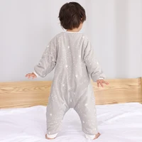 Baby Sleeping Bag Cute Flowers Print Toddler Sleepwear Walk Play Pajamas 2.5Tog Thick Winter Keep Warm Sleepsack 1-4 Years 2