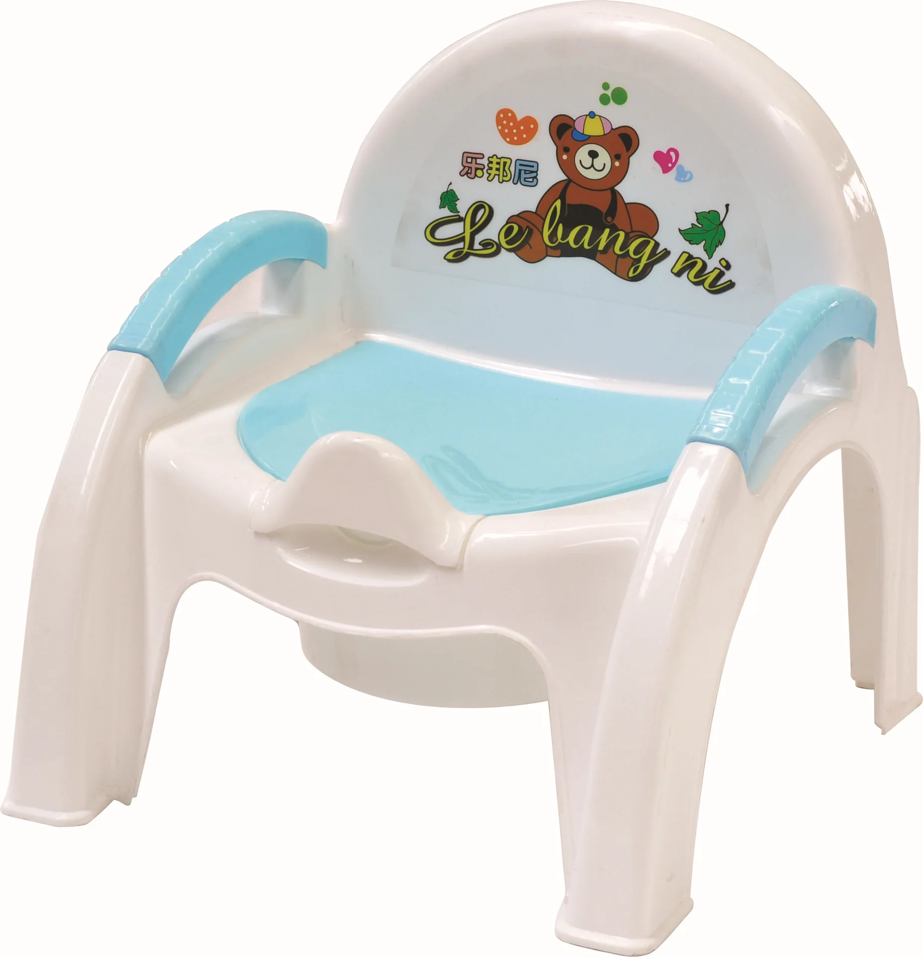 

LEBANGNI Children Backrest Dual Purpose Pedestal Pan Bench Toilet Baby Small Chamber Pot