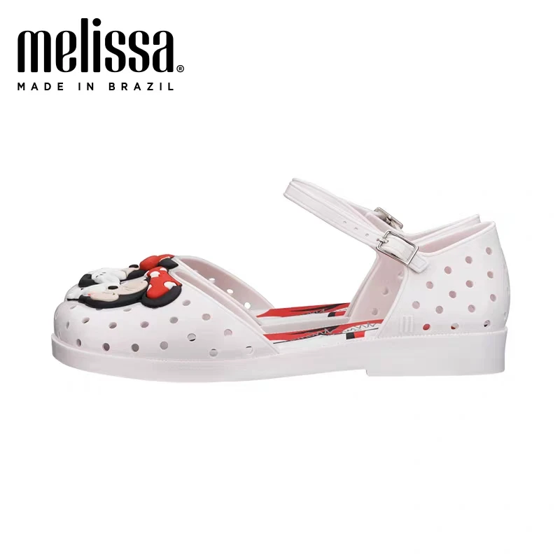 Melissa Mel Furadinha/Новинка года; сандалии для девочек; Sapato Infantil Menina; детская обувь; обувь melissa для девочек; размеры 28-33
