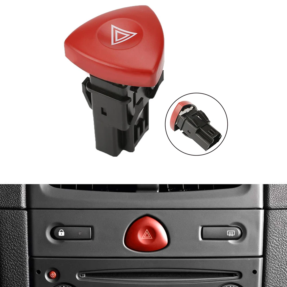 Movano Emergency Hazard Flasher Warn Light Switch Button For Renault Laguna  Opel Vivaro Movano Bouton Warning Renault Trafic 2 - AliExpress