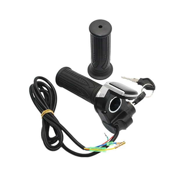 Acceleratore Per Bici Elettrica - Controllo Velocità, Avanti/Retromarcia, Materiale ABS - Foto 9