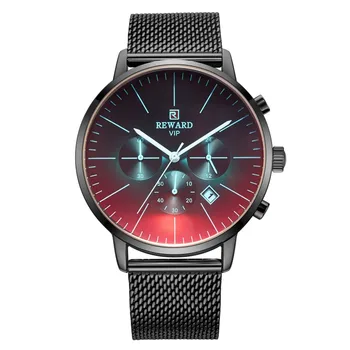 

2020 New Fashion Watch Men Luxury Stainless Steel Watch Quartz Business Calendar Wristwatch clock Bracele relogio masculino L42