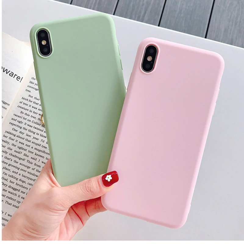 Для Xiao mi 8 9 SE чехол A1 A2 Lite F1 силиконовый ярких цветов для Red Note 5 6 7 Pro 5A 6A Plus 7A |