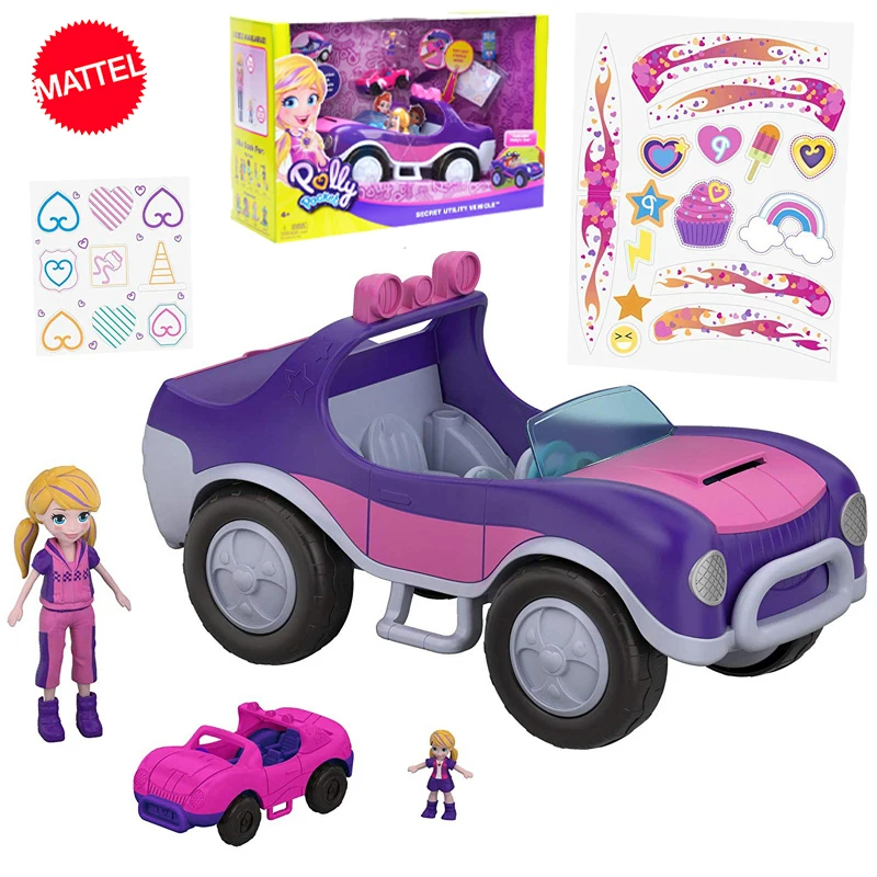 Оригинальная карманная кукла девочка принцесса Polly игрушечная машинка Роскошный