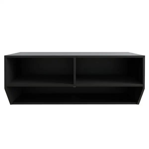 wall tv stand living room furniture modern tv table entertainment center monitor stand flat screen tv cabinet riser Black
