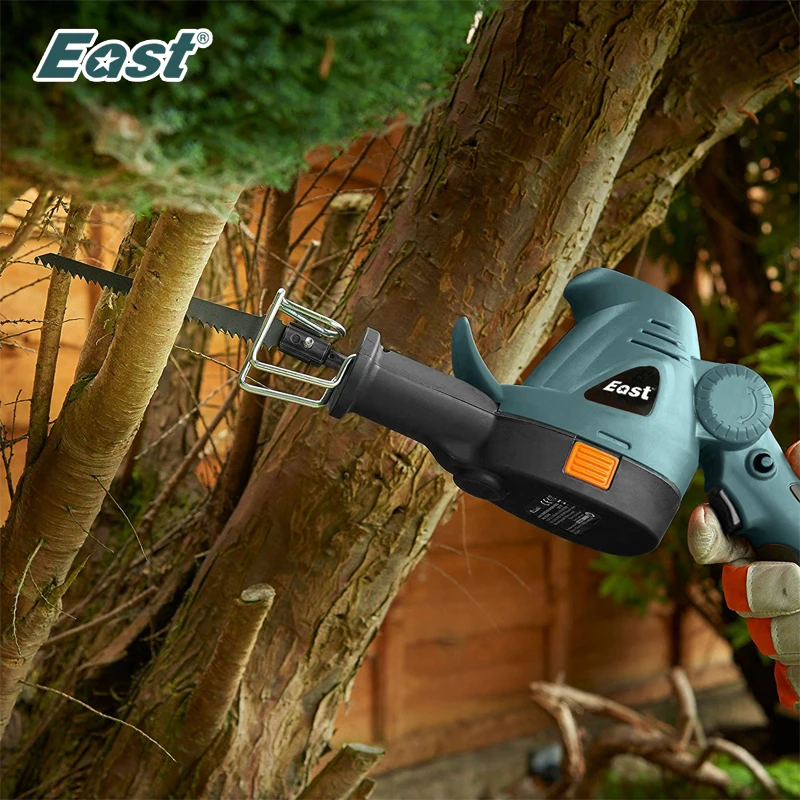 East Power Tools Rechargeable 10.8V Li-Ion Battery Cordless Electric Saw Garden Reciprocating Factory Direct Selling ET1302