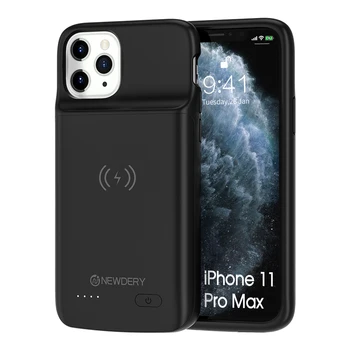

Newdery Battery Case for iPhone 11 Pro Max, 5000mAh Charging case with Full Body Defender Edge, slim Wireless Charging case