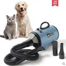 Воздуходувка для домашних животных, фен для собак, высокая мощность, бесшумный, для больших собак и кошек, специальная сушка для выдувания волос, артефакт