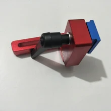 Алюминиевый сплав прочный деревообрабатывающий DIY Инструменты Торцовочная дорожка стоп для Т-образных дорожек ручной Слот пробка для стандартной Т-образной дорожки