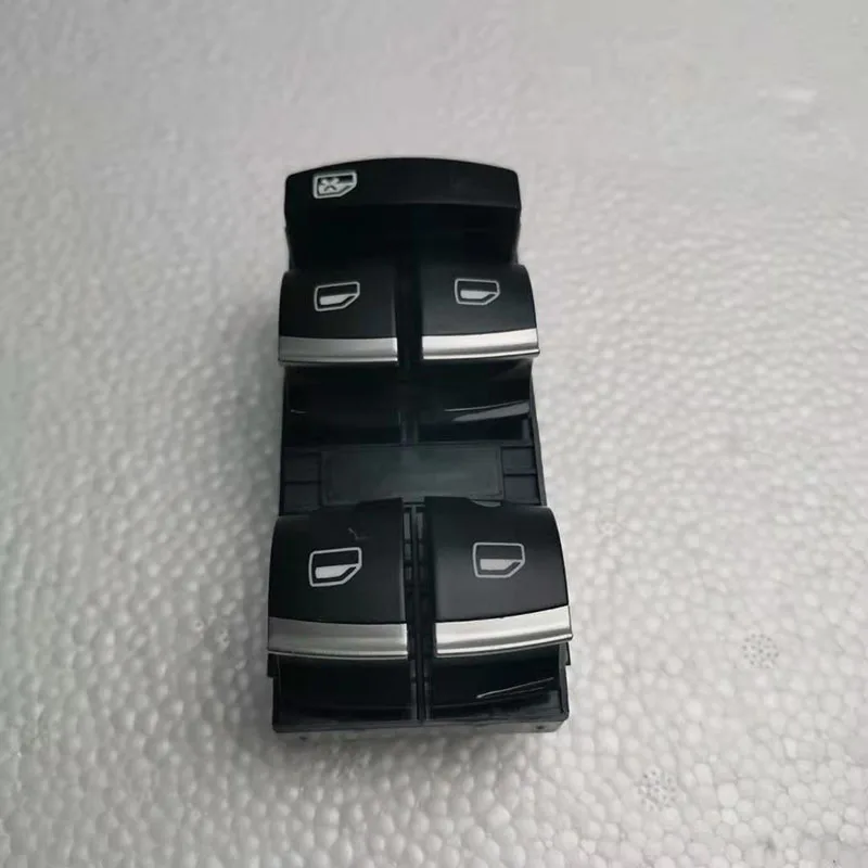 New Chrome Master Window Switch For Audi A3 8P A4 S4 RS4 B6 B7 A6 S6 RS6 C6 Q7 4F0959851H 4F0 959 851H Button Console | Автомобили и