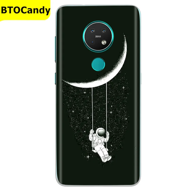 wallet cases For Nokia 7.2 Case Phone Cover Silicon Case for Nokia 6.2 7.2 TA-1196 TA-1181 Tpu Case for Nokia7.2 Nokia6.2 Nokia 1.4 Soft Case wallet cases Cases & Covers