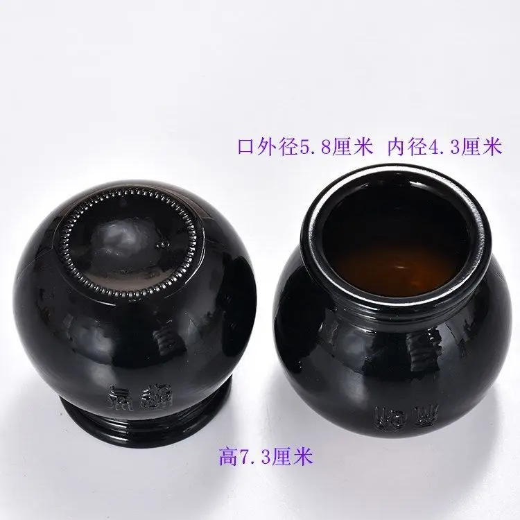 6 Pcs Massage Suction Cups Glass Cupping Therapy Set Cupping Therapy Device Cups Massage Fire Glass