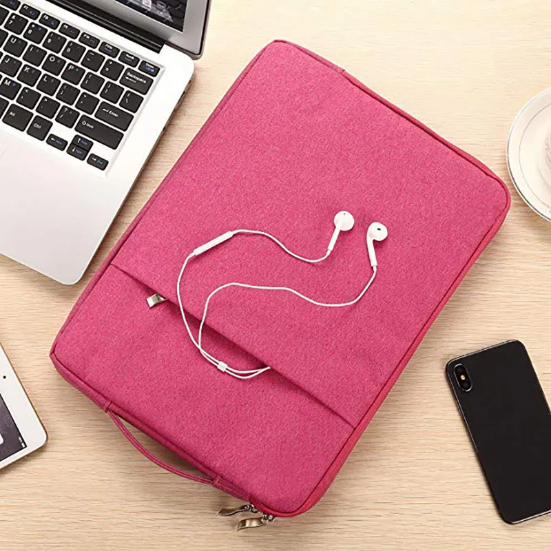 Сумка чехол для нового iPad 10,2 крышка выпуска, ударопрочный чехол сумка чехол для iPad 7th Gen 10,2 A2199 водонепроницаемый рукав - Цвет: For iPad 7 rose pink